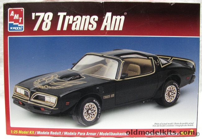 AMT 1/25 1978 Pontiac Trans Am, 6316 plastic model kit
